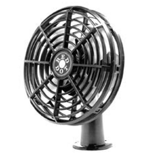 Red Dot 73R9072 Defrost Fan, 12V with Plastic Cage 3 Wires