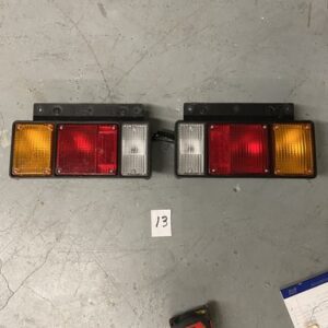 Isuzu 220-21506 Tail Light Set, Left & Right SET- WIRING HARNESS HAS BEEN CUT OFF