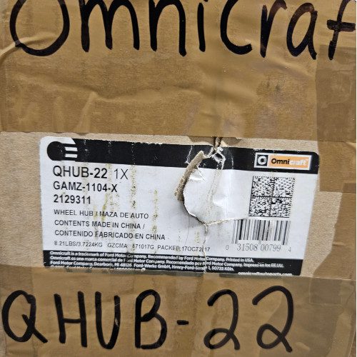 Omnicraft QHUB-22 Wheel Hub & Bearing Assembly (Genuine Ford)