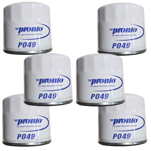 Pronto PO49 Oil Filter (6 Pack) (AC Delco PF11, Fram PH30, Wix 57099)
